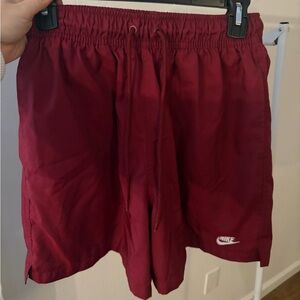 Nike Men's red Athletic Shorts